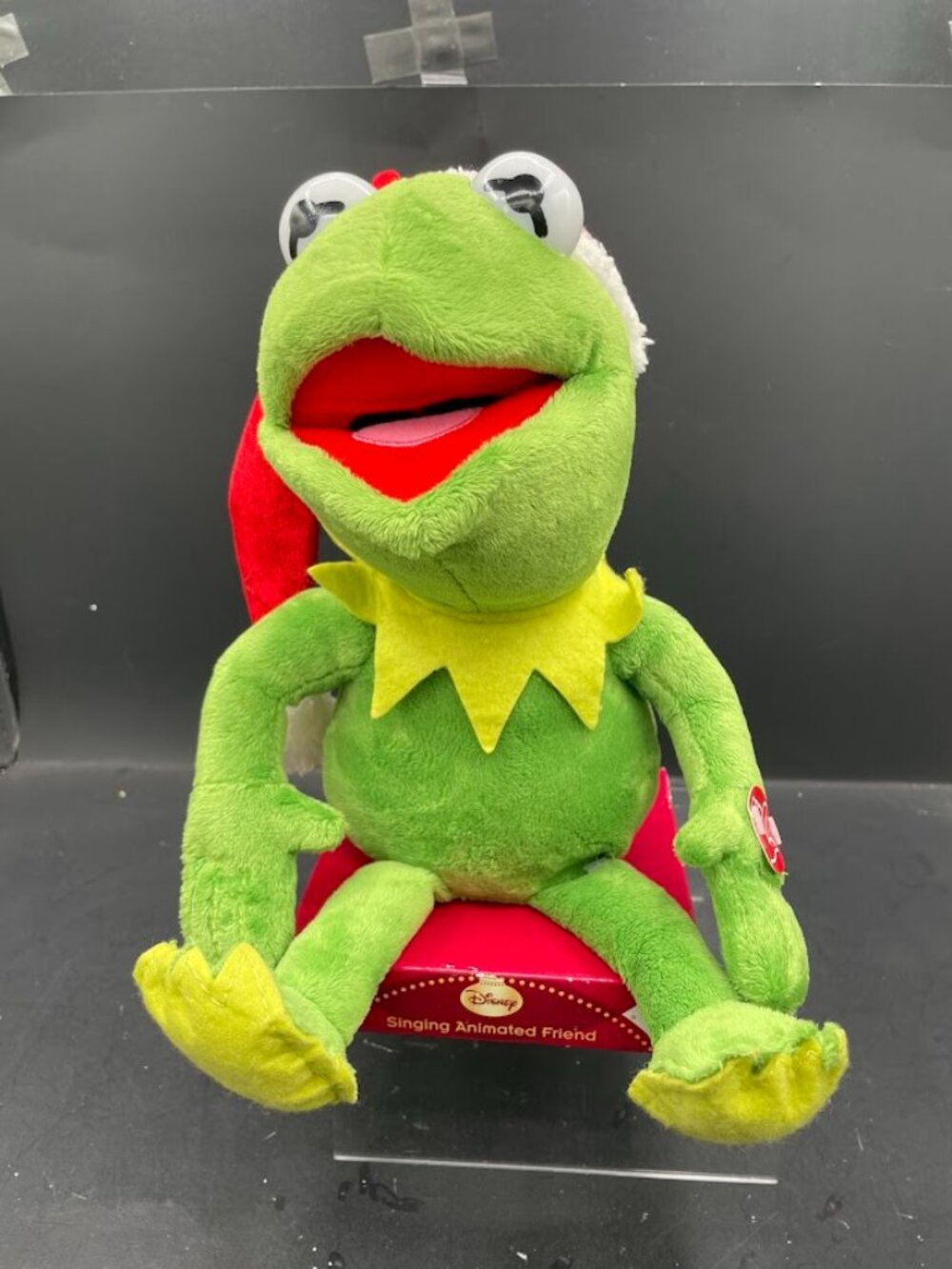 Walgreens DanDee Disney Christmas Singing Animated Friend Kermit The Frog Works